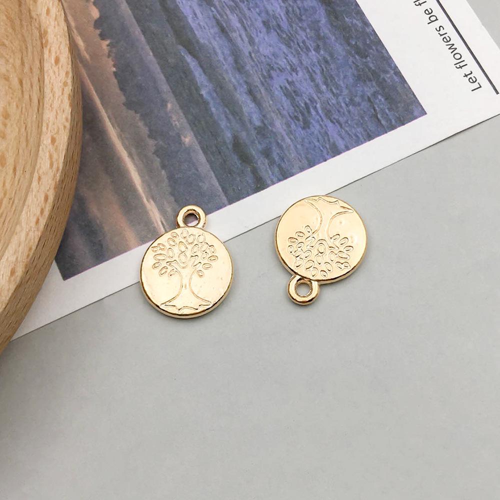 KC Gold Alloy Owl & Butterfly Pendant Charm for DIY Bracelets/Necklaces