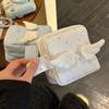 Mini Size Portable Instant Camera Bag with Handle Zipper Coin Purse Miscellaneous Items Storage