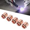 5pcs Amperage Rating 30-120A Plasma Shield Cap  For Plasma Cutting Torch