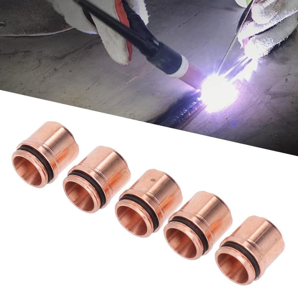 5pcs Amperage Rating 30-120A Plasma Shield Cap For Plasma Cutting Torch