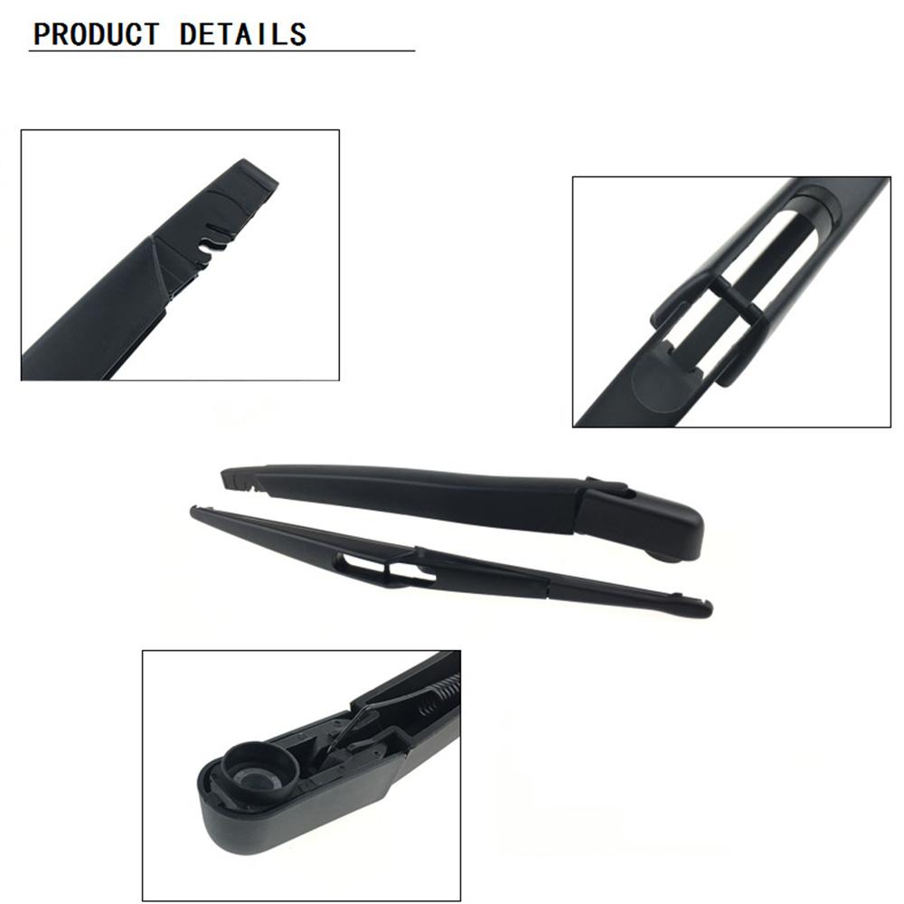 Rear Windshield Wiper Blade Rear Wiper Arm Fit for Fiat Grande Punto 05-09