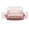 A4 B5 A5 Paper Puncher Transparent Handheld Loose Leaf Paper Hole Punch for School Office