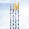 Yousheng 3Pcs Nail Drawing Pens Unique Pattern Ultra-thin Acrylic Nail Art Carving Pens DIY Manicure Gadget for Women