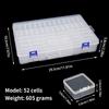 42/50/78 Grids Diamond Painting Bead Storage Container Diamond Art Bead Organizer Box Diamond Painting Plastic Storage Box