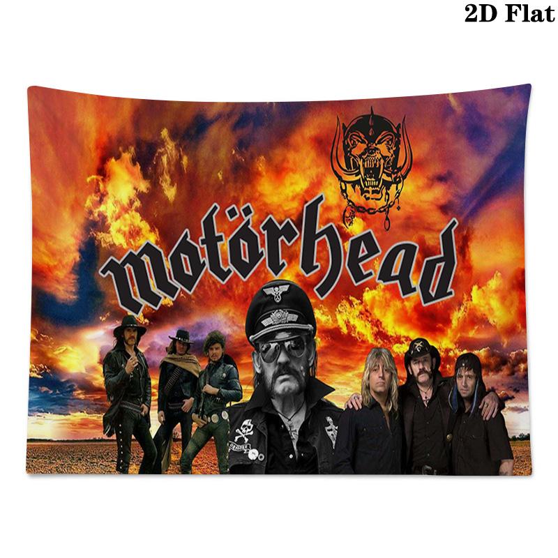 Motörhead Wall Tapestry Aesthetic Wall Hanging Printed Fabric Blanket Decorative Tapestries for Bedroom Living Room Home Decor