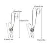 Hanging Pin Stainless Steel Clothes Pegs Drying Laundry Clips Multi-purpose Clothespins for Kitchen Bathroom Living Room