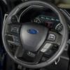 Steering Wheel Frame Trim Dashboard Strip Decor Cover for Ford F150 15-20 Carbon