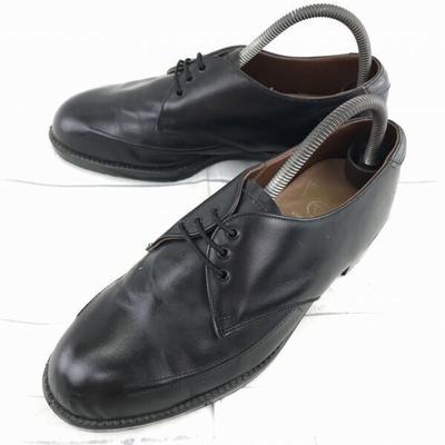 Pantofi de siguranță din piele cu bombeu de oțel, fabricați în Australia 6/24.5-25.0 Negru Rezistenți la ulei(FOLOSIT)