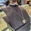 Atria Valentine N Heart Steel Necklace BNSSNST0010WHF White