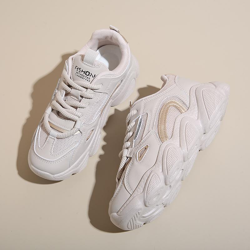Fashion 2025 Retro Women Shoes Summer High Quality Platform Shoes Casual Sneakers Versatile Designer Shoes Fashion Women Sneakers