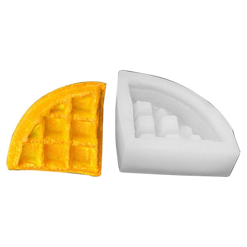 Decorated Cake Silicone Mold Mousse Pastry Dessert Aromatherapy Candle Mold Simulation Cream Small Cake Embryo Mold