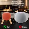 Real Wood Stand for Homepod mini,Wooden Tripod with Metal Frame,Safe Stable Holder Mount with Anti-Slip Silicone pad Protects Home pod mini Smart