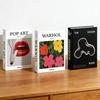 Aesthetic Decorative Books Enhances Your Coffee Table Bookshelf Beautiful Fake/Faux Books for Modern Home Decorations