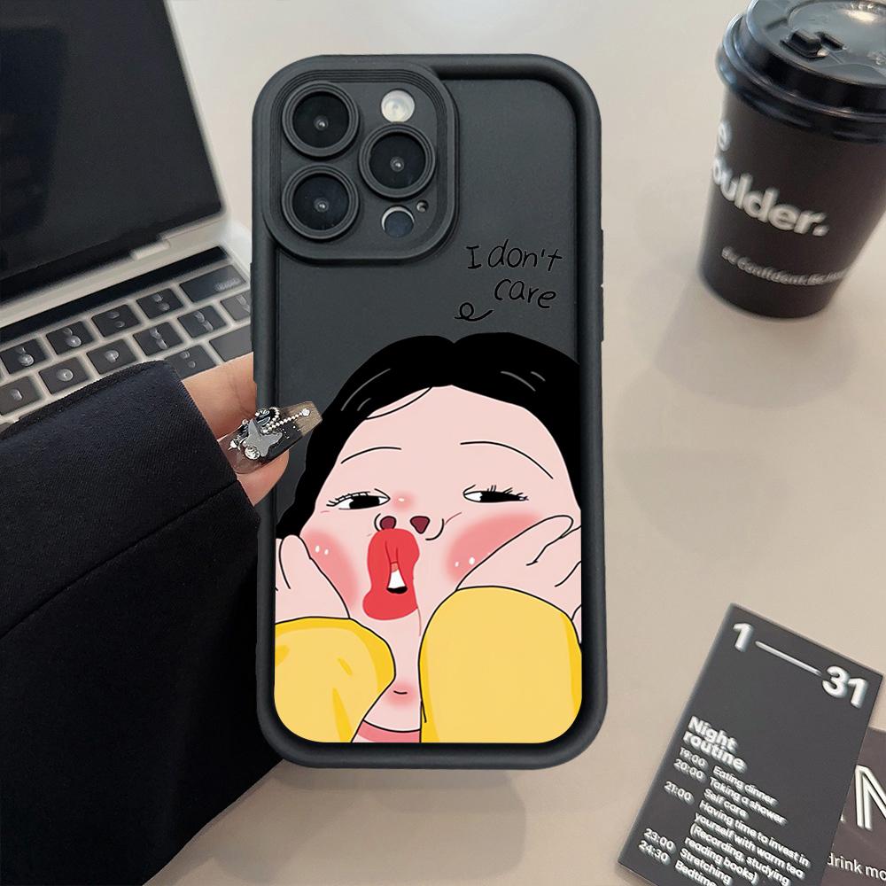 

Funny Cute Girl Boy Silicone Case For Samsung Galaxy S26 S25 S24 S23 Ultra S22 Plus S21 FE A56 A36 A26 A55 A54 A35 A34 A15 Cover Galaxy A25 5G