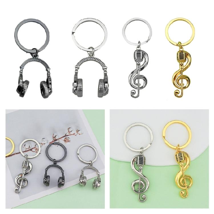 Sturdy Music Inspired Keychain With Alternative Shape For Those Who Appreciate Individuality And Modern Trends
