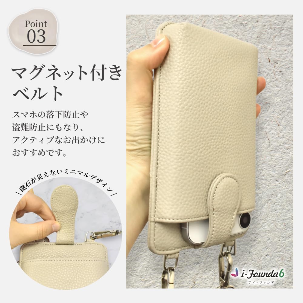 Tato taška přes rameno na smartphone Shizukawill, peněženka na smartphone přes rameno a crossbody taška je ideální pro nošení Eye Foundation 6 v ledové tašce, pouzdro, taška,