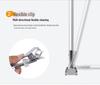 Witte Wolk Aluminium Steel Katoengaren Stofmop
