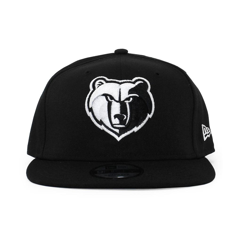 [New Era] Cap 9FIFTY Snapback Memphis Grizzlies NBA Team Basic Snapback Cap Memphis Grizzlies Black Hat 950 Yuki Kawamura Basketball [Used]