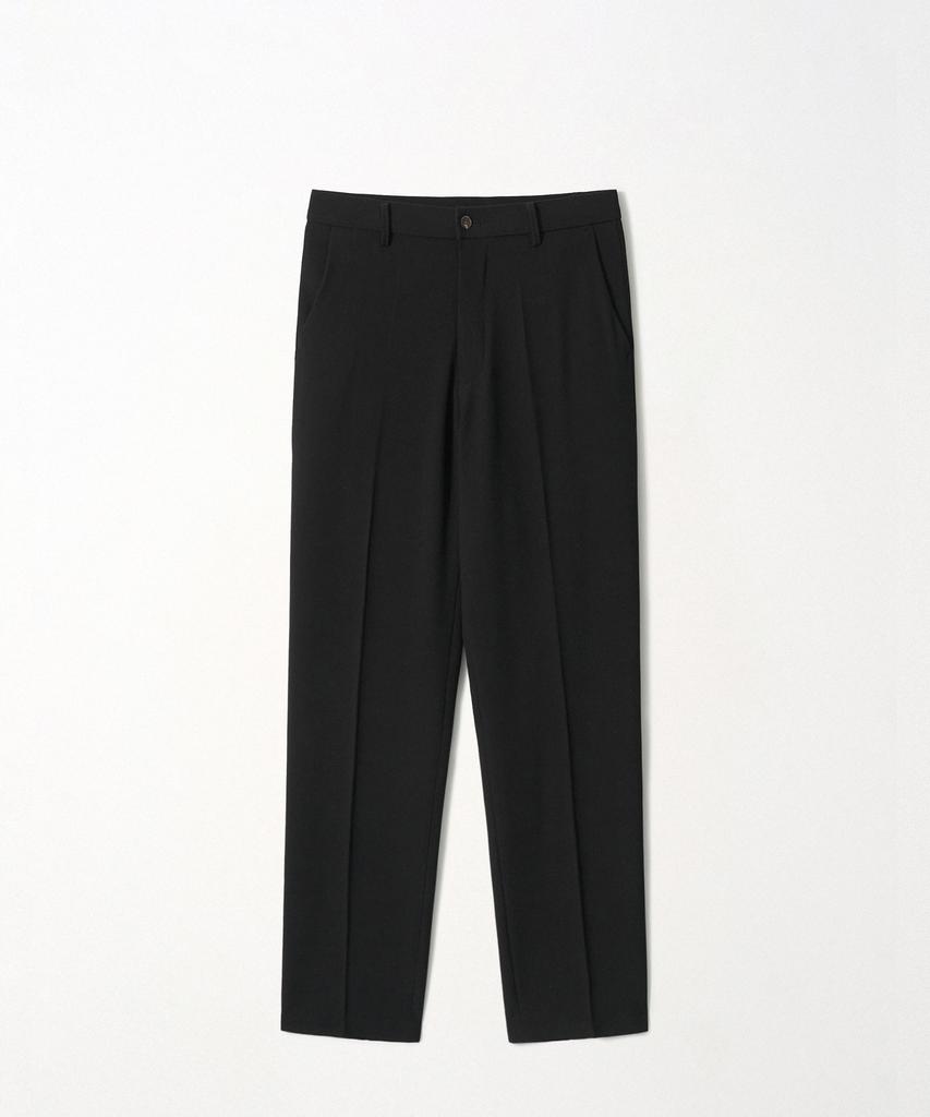 EZIO Classic Hidden Banding Slacks_Black