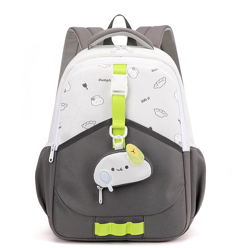

Школьный рюкзак новый высококачественный в стиле колледжа свежий и милый контрастный рюкзак для старшеклассников легкий рюкзак большой вместимости серый