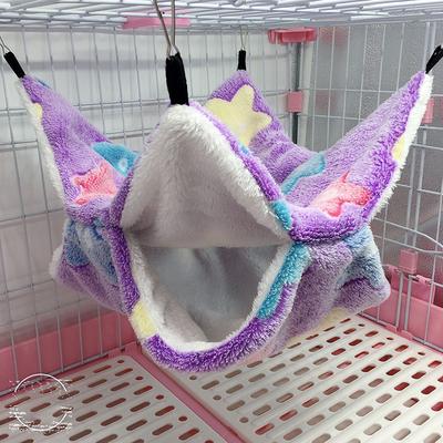 Small Animal Hammocks Hamster Ferret Rabbit Guinea Pig Cotton Soft Sleeping Nest