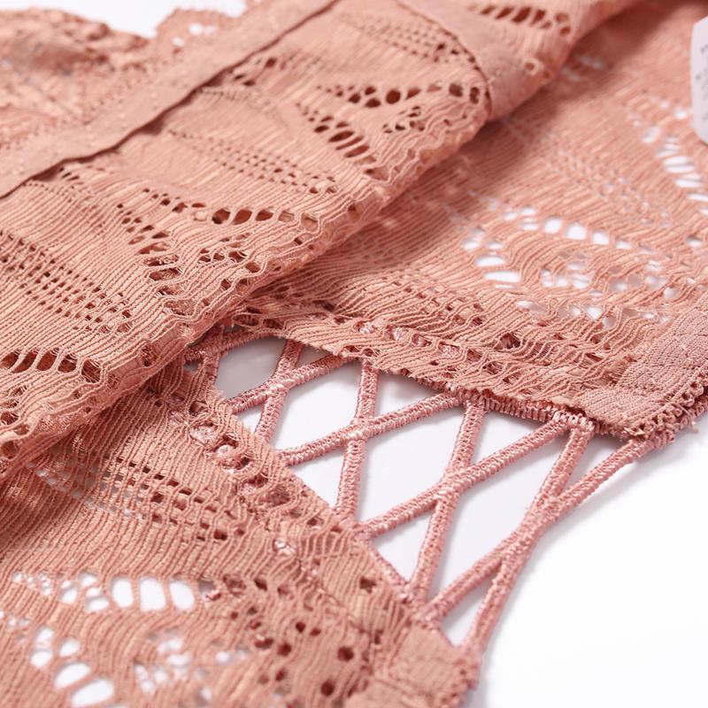 TERMEZY Felinus New Panties Women Lace Underwear Sexy Low-Waist G String Thong Hollow Out Underpant Solid Comfortable Female T-Back