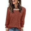 2025 Autumn and Winter New Round Neck Raglan Sleeves Solid Color T-shirt Patchwork Hoodie Top