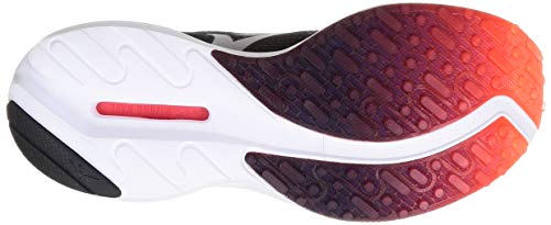 Mizuno Wave Rider NEO Men's Running Shoes, Black and Red, Size 25.0 cm, 2E