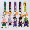 Anime  Keychain PVC Cartoon Cartoon Figure Trunks Son Goku Piccolo Buu Vegeta Figures Key Chain Keyring Bag Decor