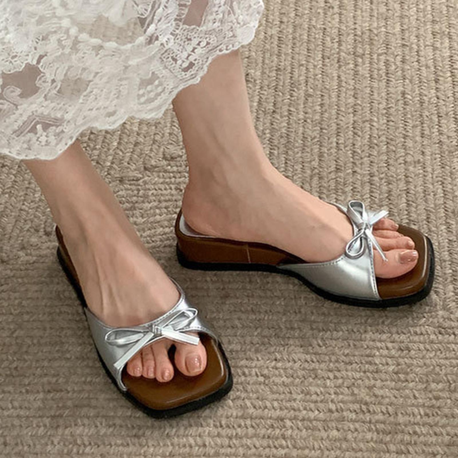 Women s strappy high heels pointed-toe high heels fashionable high heels mid-heel, chunky heels 39 серебряный