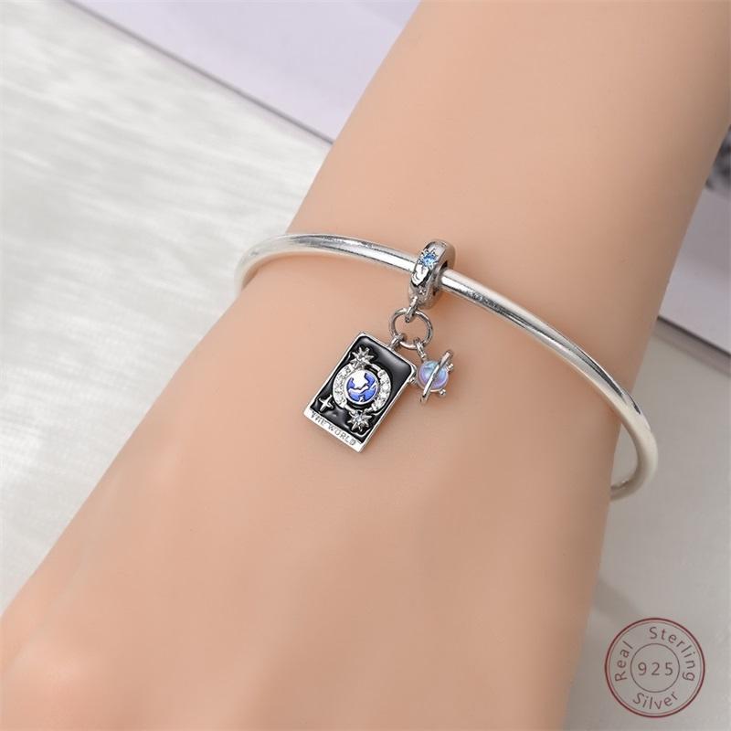 100% Copper Tarot World Shiny Zirconia Beads 3Mm Diy Holiday Exquisite Jewelry Gift Making