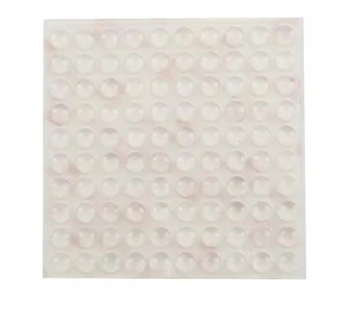 

500-100PCS Silicone Shock Absorber Pad Transparent Self Adhesive Door Rear Cabinet Door Anti Collision Furniture Buffer Pad 100pcs прозорий