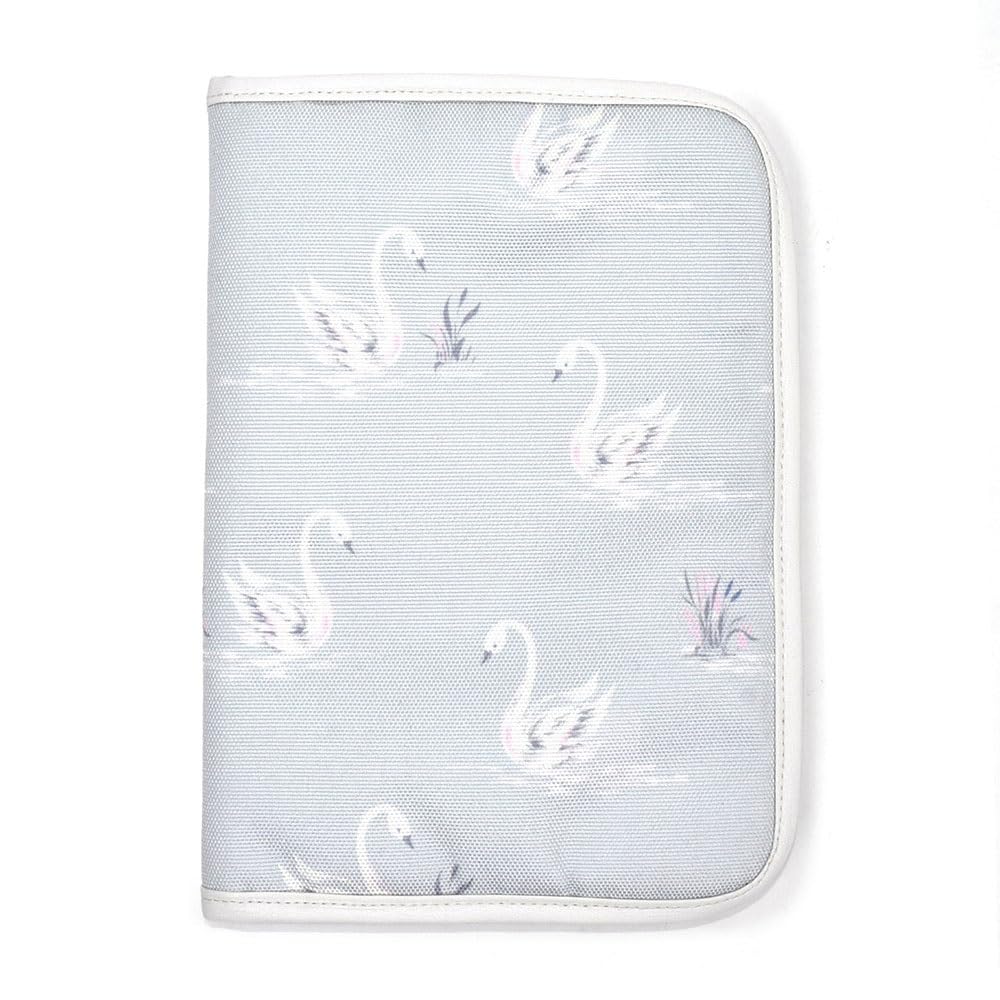 

LAURA CANDY STYLE Mother and Child Health Handbook Case Cute B3700100 ASHLEY/COLORFUL (Zipper Type) Water-repellent, Lightweight, Swans, Girls