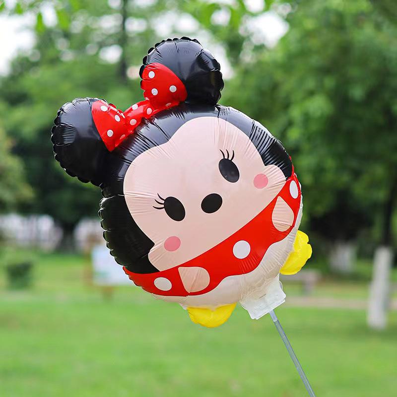 Children s Day Cartoon Balloon Stick - Large, Multi-Shaped, Cute Aluminum Foil