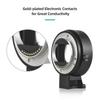EF NEX IV Lens Mount Adapter Ring Auto Focus USB Upgraded Compatible with EF EF S Mount Lens to A7  A7R  A7M3  A7M4