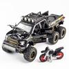 SSOO2 1:28 Ford Raptor F150 Alloy Diecast Car Model With With Sound Light Pull Back Car Toys For Children Xmas Gifts