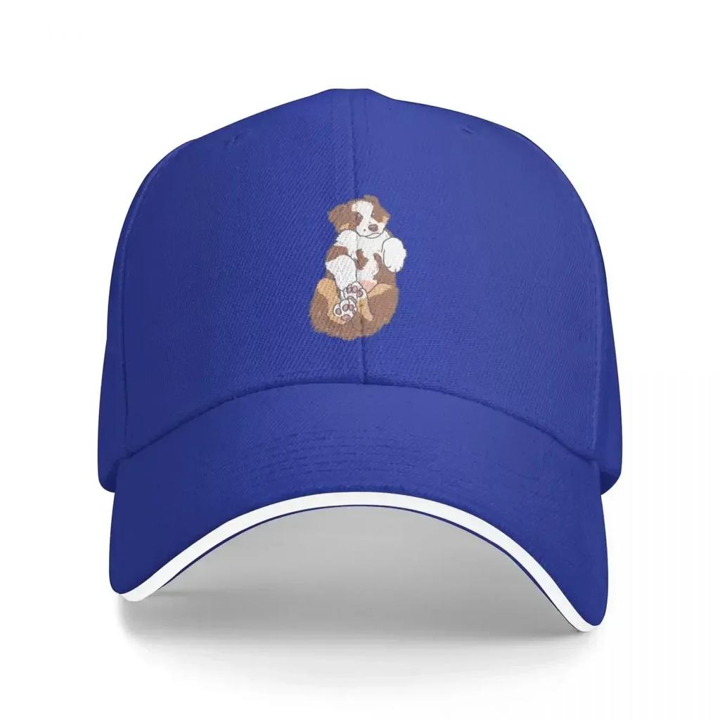 Red Tri Aussie Puppy Baseball Cap Brand Unisex cap dad hat Golf Wear Visor WoUnisexs Hats Unisexs