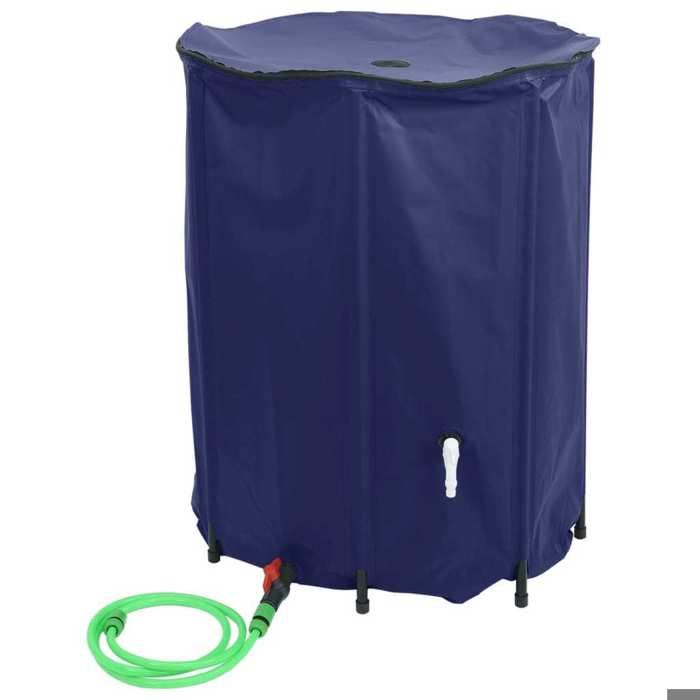 Foldable Water Tank - vidaXL - 380 L - PVC - Tap - Weatherproof