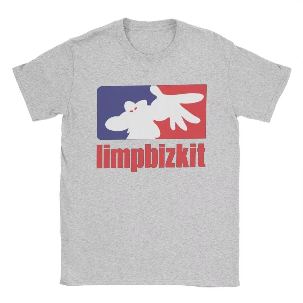 Neuer heißer Verkauf Lustiges bedrucktes Limp Bizkit T-Shirt Männer Frauen Rundhals Baumwoll-T-Shirt Männlich Kurzarm T-Shirts Übergröße Kleidung