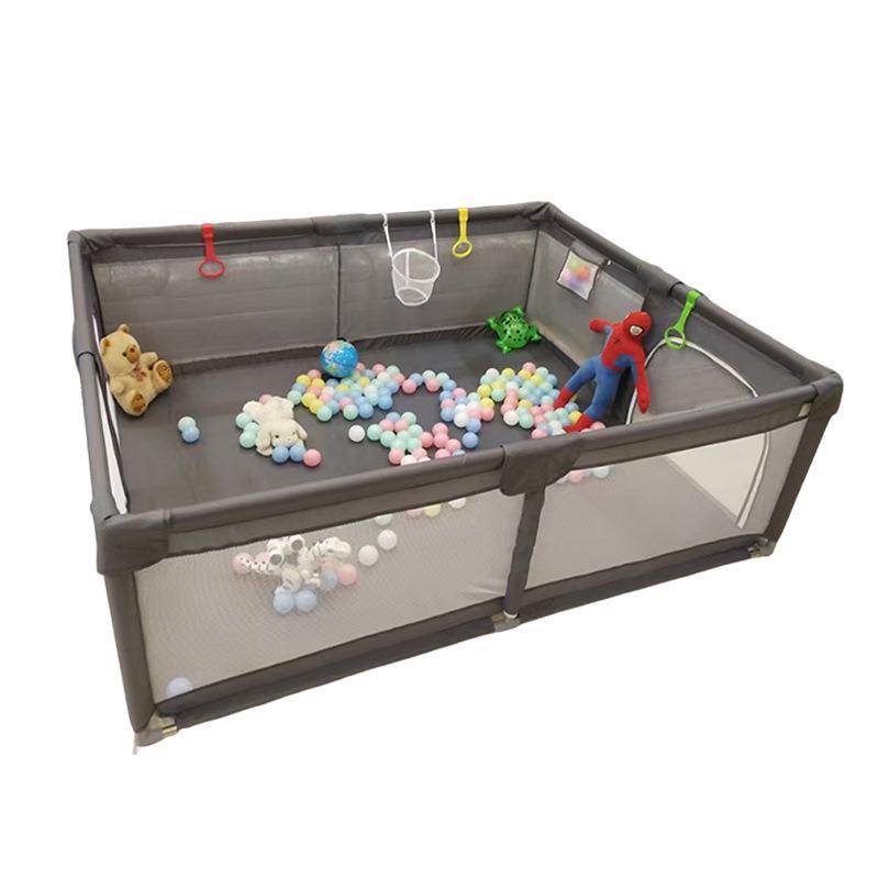 Baby and Toddler Safety Playpen with Walker and Bed Rail Guard