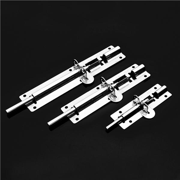 Buy 4Inch Thumb Latch Thicken Bold 304 Stainless Steel Antitheft Bolt