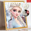Disney Pearl Painting Princess Elsa DIY Pearl Art Pearl Painting Kit Pearl Art Painting Wall Suitable for Home Office Decoration Handmade Gifts