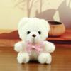 Adorable Celebrity Bear Plush Pendant with Bow Tie Keychain
