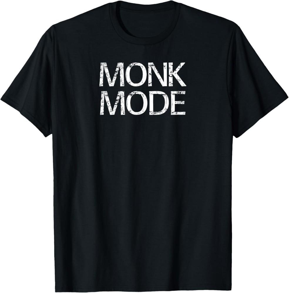 

Monk Mode Meditation Yoga Novelty T-Shirt T-Shirt Unisex T-Shirt S