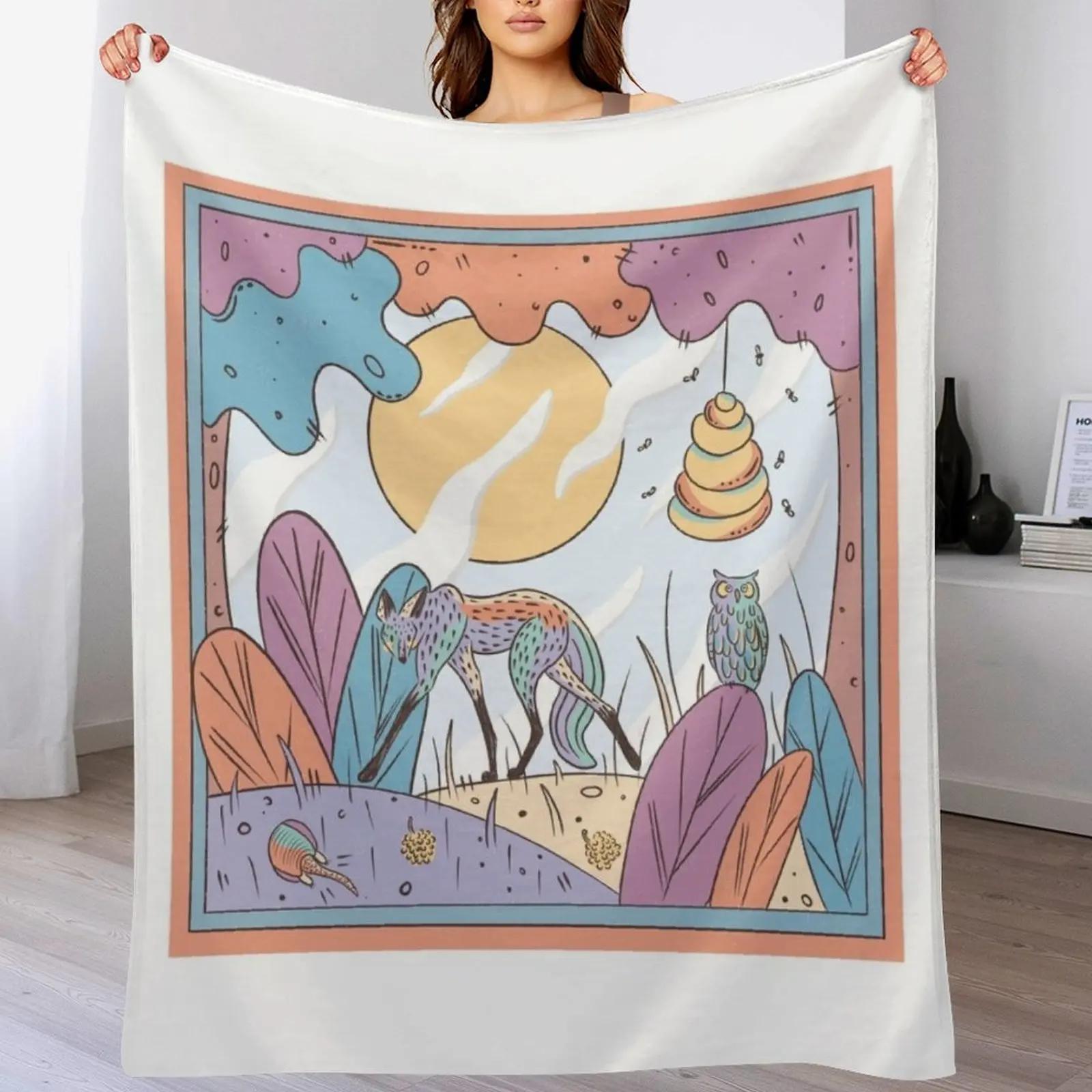 

Maned Wolf Throw Blanket Cozy Light Blanket for Travel Camping Picnic 102x76cm(40x30in)