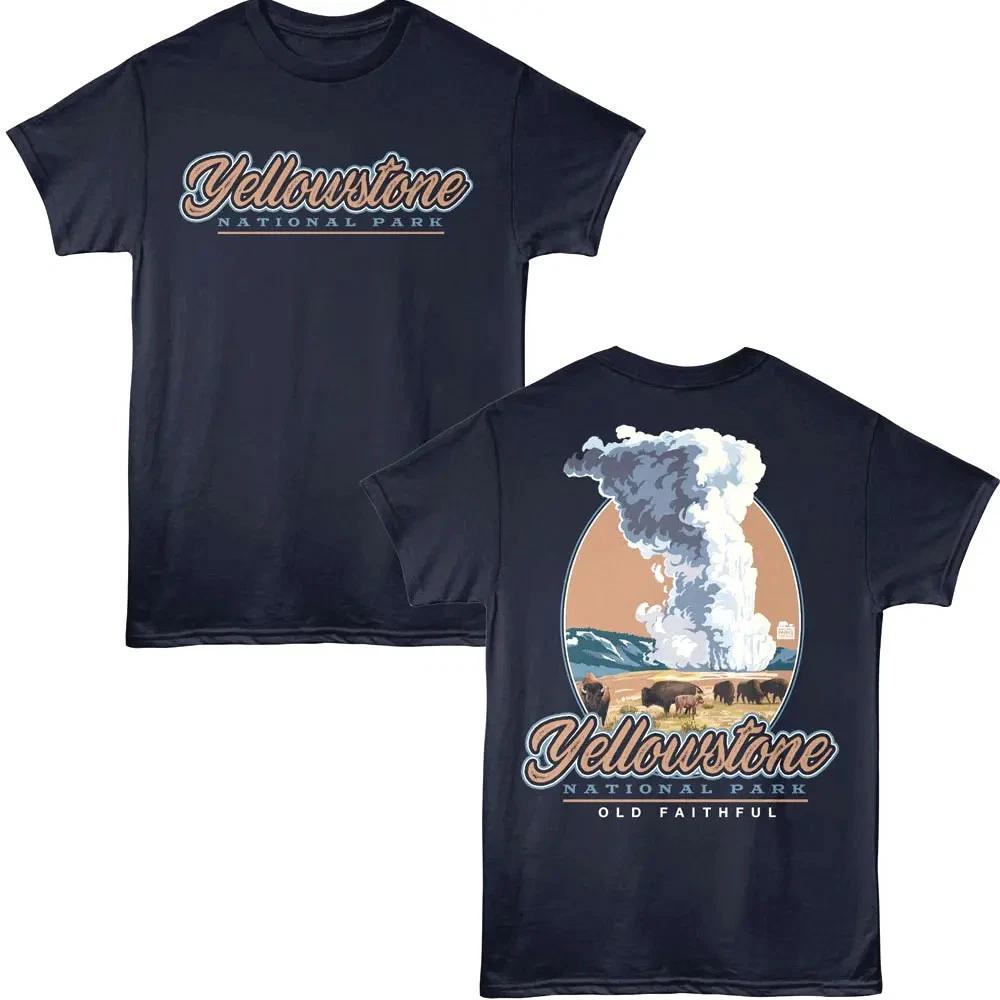 Yellowstone Old Faithful Bison Men s T-Shirt 4XL