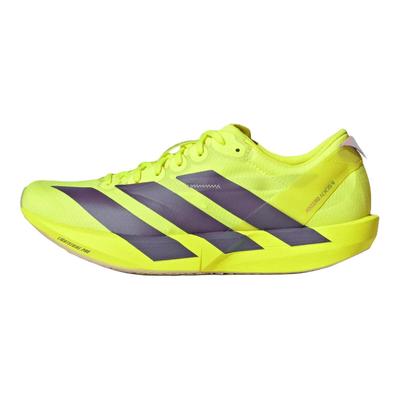Adizero Adios 9 Competición de Velocidad Cómodas Clásicas Zapatillas de Running Mujer Amarillo Brillante Morado JQ0778