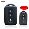 Housse de Protection de Clé pour Nissan Qashqai J10 Tiida Micra X-Trail NV200 Navara Pathfinder Juke Porte-clés Fob Porte-clés Accessoires de Voiture