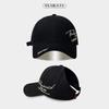 Empty top letter sunshade children hard top embroidery letters show face small sunscreen cap outdoor sports cap tide