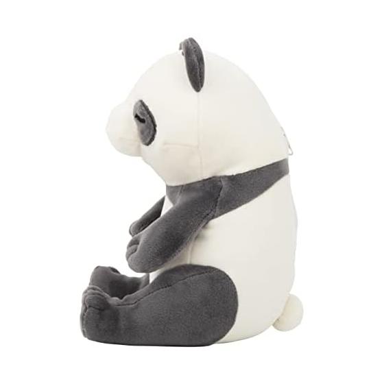 Ribuhaato Sitting Body Pillow Premium Nemunemu Animals Panda Rinrin S Size (Total Length Approx. 18cm) Fluffy Chewy 48261-95